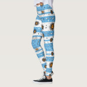ARGENTIJNSE VLAG GEÏNSPIREERD LEGGINGS (Links)