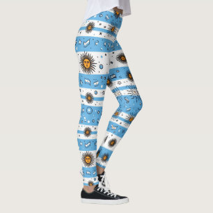 ARGENTIJNSE VLAG GEÏNSPIREERD LEGGINGS