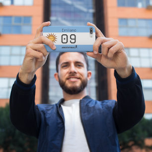 Argentijnse Vlag Gepersonaliseerde Atleet Uitrusti Case-Mate iPhone Case