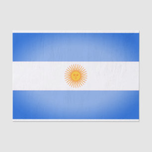 Argentijnse vlag Gift Tissue Paper Tissuepapier