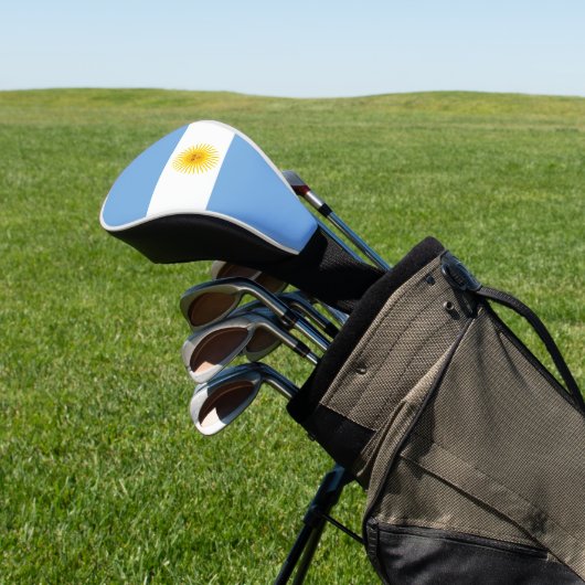 Argentijnse vlag golfheadcover (Insitu)