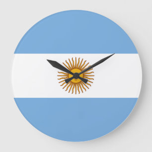 Argentijnse vlag grote klok