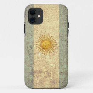 Argentijnse vlag - Grunge Case-Mate iPhone Case