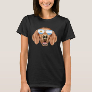 Argentijnse vlag Ierse setter hond Argentinië zak T-shirt