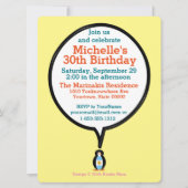 Argentijnse vlag in gesprek met mevrouw Penguin Kaart (Voorkant)