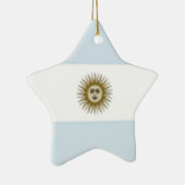 Argentijnse vlag keramisch ornament (Rechts)
