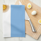 Argentijnse vlag Kitchen Towels Theedoek (Quarter Fold)