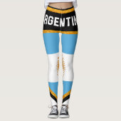 Argentijnse vlag leggings (Voorkant)