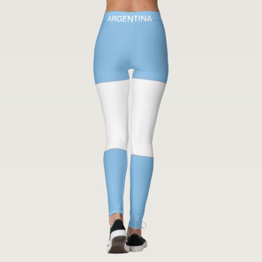 Argentijnse vlag leggings (Achterkant)
