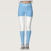 Argentijnse vlag leggings (Voorkant)