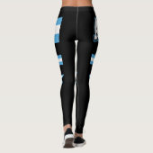 Argentijnse vlag leggings (Achterkant)