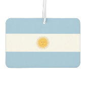 Argentijnse vlag luchtverfrisser (Achterkant)