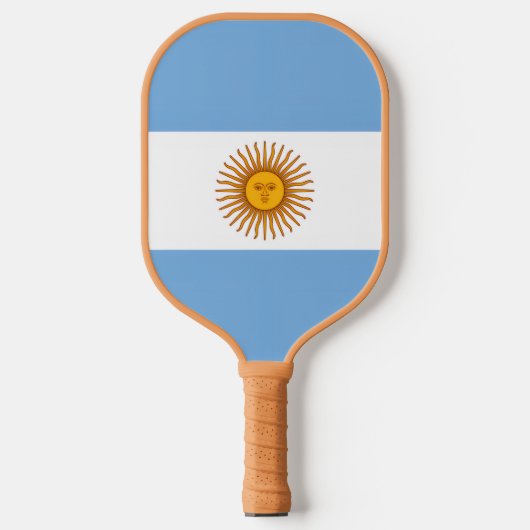 Argentijnse vlag pickleball paddle (Voorkant)