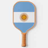 Argentijnse vlag pickleball paddle (Achterkant)
