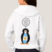 Argentijnse Vlag Praten Ms Penguin Gepersonaliseer (Achterkant)