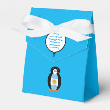 Argentijnse Vlag Pratende Mevrouw Pinguïn Persoonl