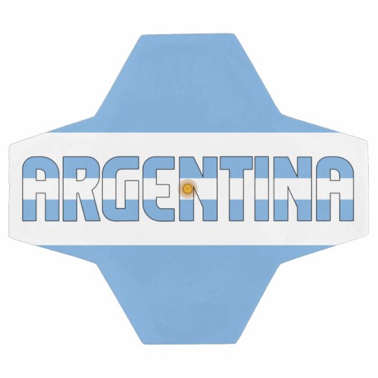 Argentijnse vlag Schattig patriottisch Voetbal (Enkel)