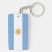 Argentijnse vlag sleutelhanger (achterkant)