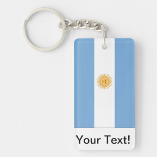 Argentijnse vlag sleutelhanger
