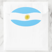 Argentijnse Vlag Sticker (Tas)
