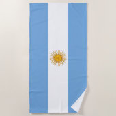 Argentijnse vlag strandlaken (Voorkant)