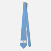 Argentijnse vlag stropdas (Voorkant)