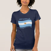 Argentijnse vlag t-shirt (Voorkant)