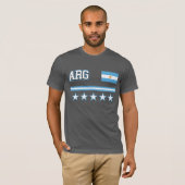Argentijnse vlag t-shirt (Voorkant volledig)