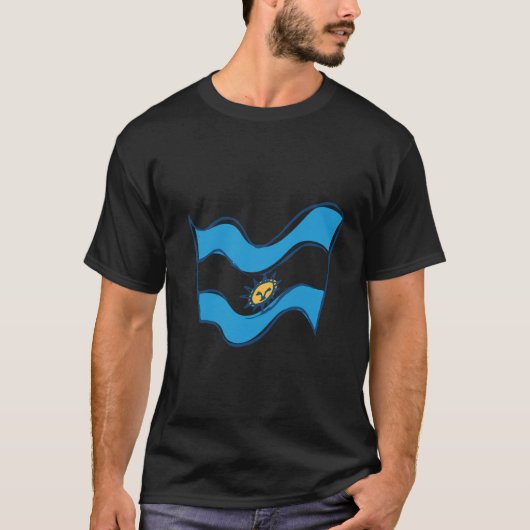 Argentijnse vlag t-shirt (Voorkant)