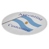 Argentijnse vlag Thunder_Cove Snijplank (Hoek)