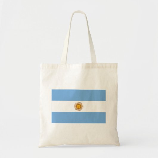 Argentijnse vlag tote bag (Voorkant)