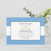 Argentijnse vlag, vlag van Argentinië bruiloft Kaart (Staand voorkant)