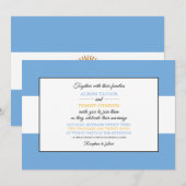 Argentijnse vlag, vlag van Argentinië bruiloft Kaart (Voorkant / Achterkant)