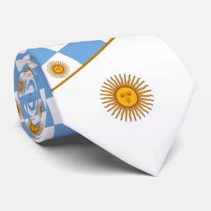 Argentijnse vlag, vlag van Argentinië Stropdas