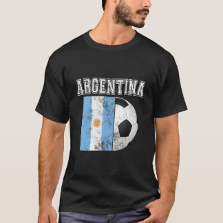 Argentijnse Vlag Voetbal Futbol Football T-shirt