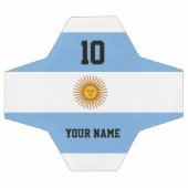 Argentijnse vlag voetbal met aangepaste naam (Enkel)