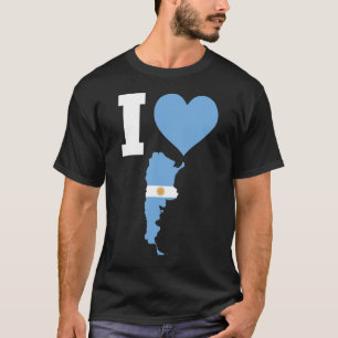 Argentijnse vlag voor Argentinië T-shirt