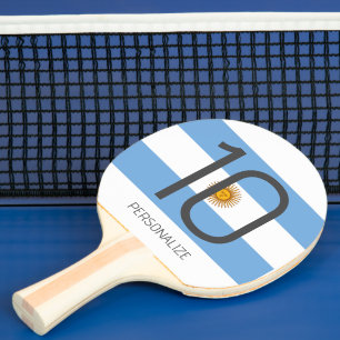 Argentijnse vlagtafel tennis ping pongpeddel tafeltennisbatje