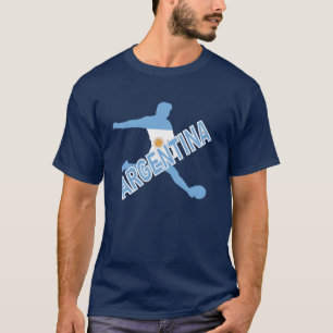 Argentijnse voetballer t-shirt