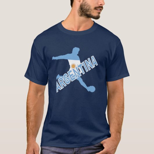 Argentijnse voetballer t-shirt (Voorkant)