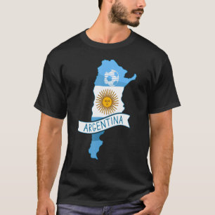 Argentijnse voetbalploeg Argentinajersey 2022, vla T-shirt