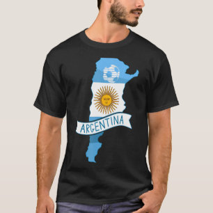 Argentijnse voetbalploeg Argentinajersey 2022, vla T-shirt