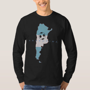 Argentijnse voetbalploeg Argentinajersey 2022, vla T-shirt