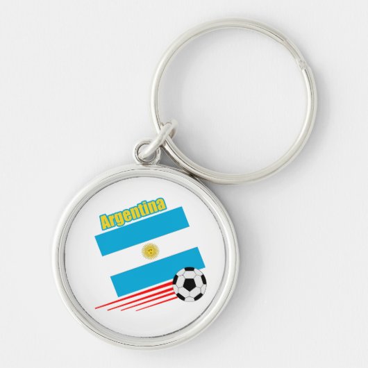 Argentijnse voetbalploeg sleutelhanger (Voorkant)