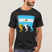 Argentijnse voetspelers t-shirt (Voorkant)