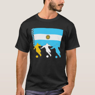 Argentijnse voetspelers t-shirt