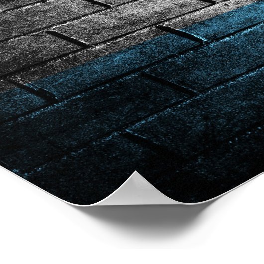 Argentijnse wandvlag poster (Hoek)