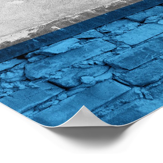 Argentijnse wandvlag poster (Hoek)