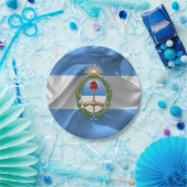 Argentijnse wapenstilstand papieren bordje (Feest)