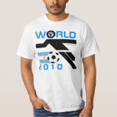 Argentijnse Wereldbeker 2010 T-Shirt (Voorkant)